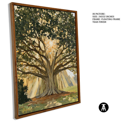 Artwork in Floating Frame