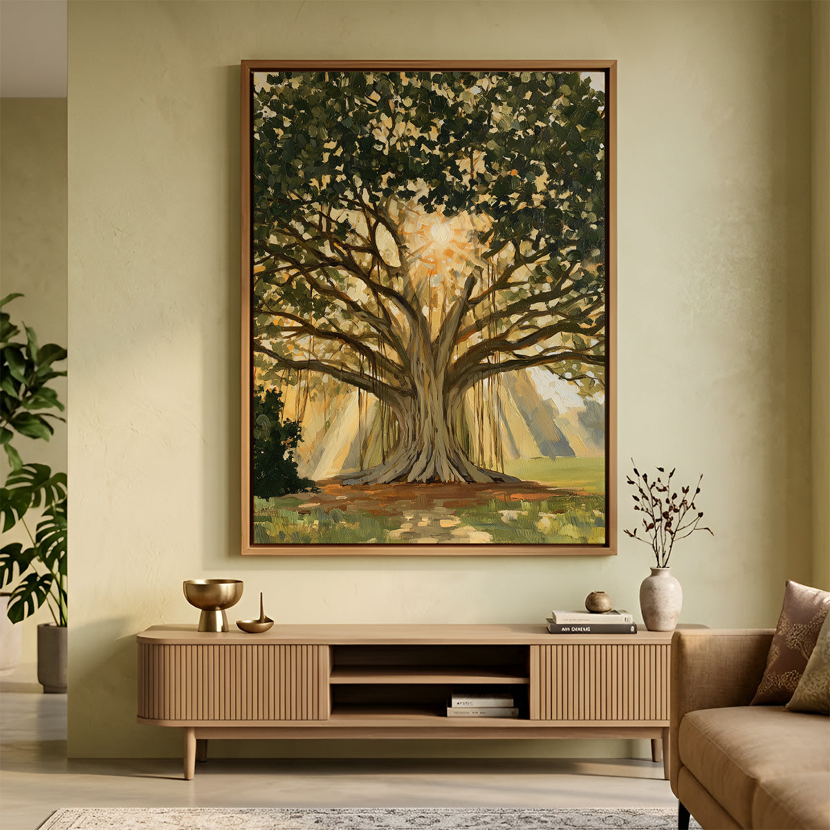 Artwork in a Lifestyle Setting
