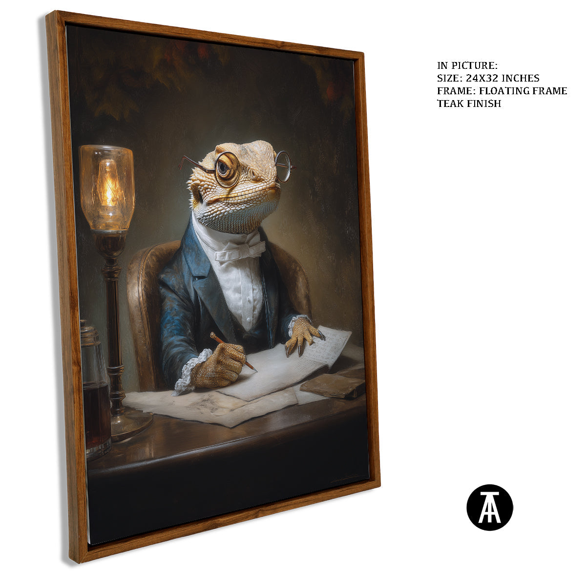 Artwork in Floating Frame