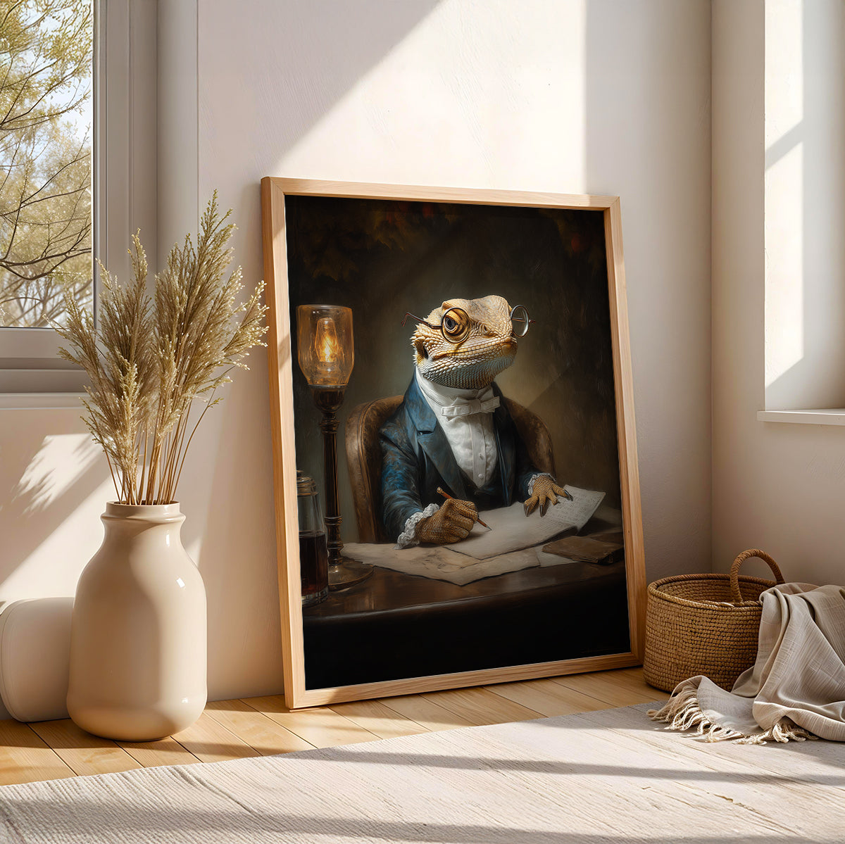 Painting in a Lifestyle Setting