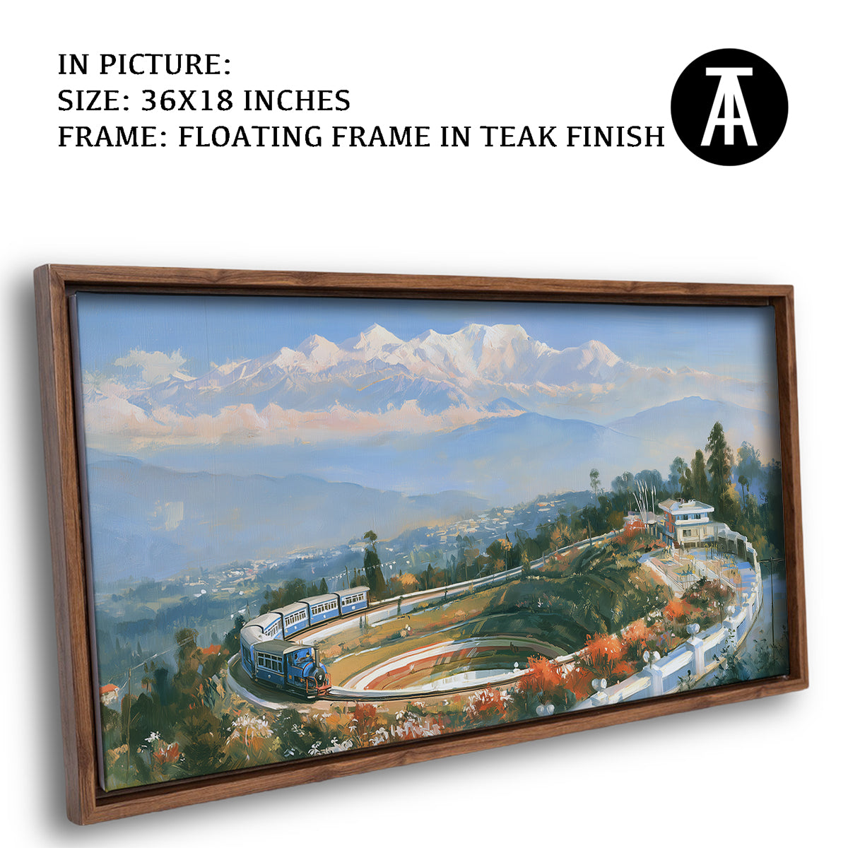 Artwork in Floating Frame