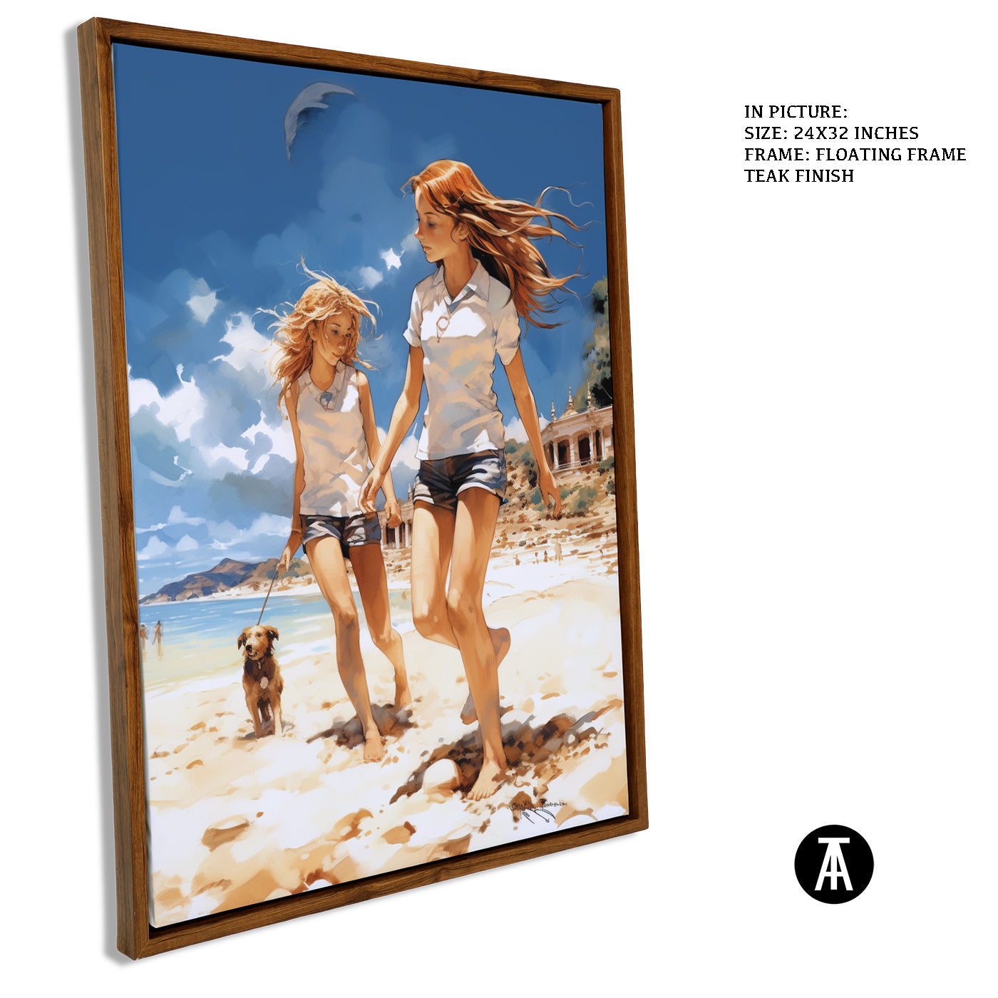 Artwork in Floating Frame
