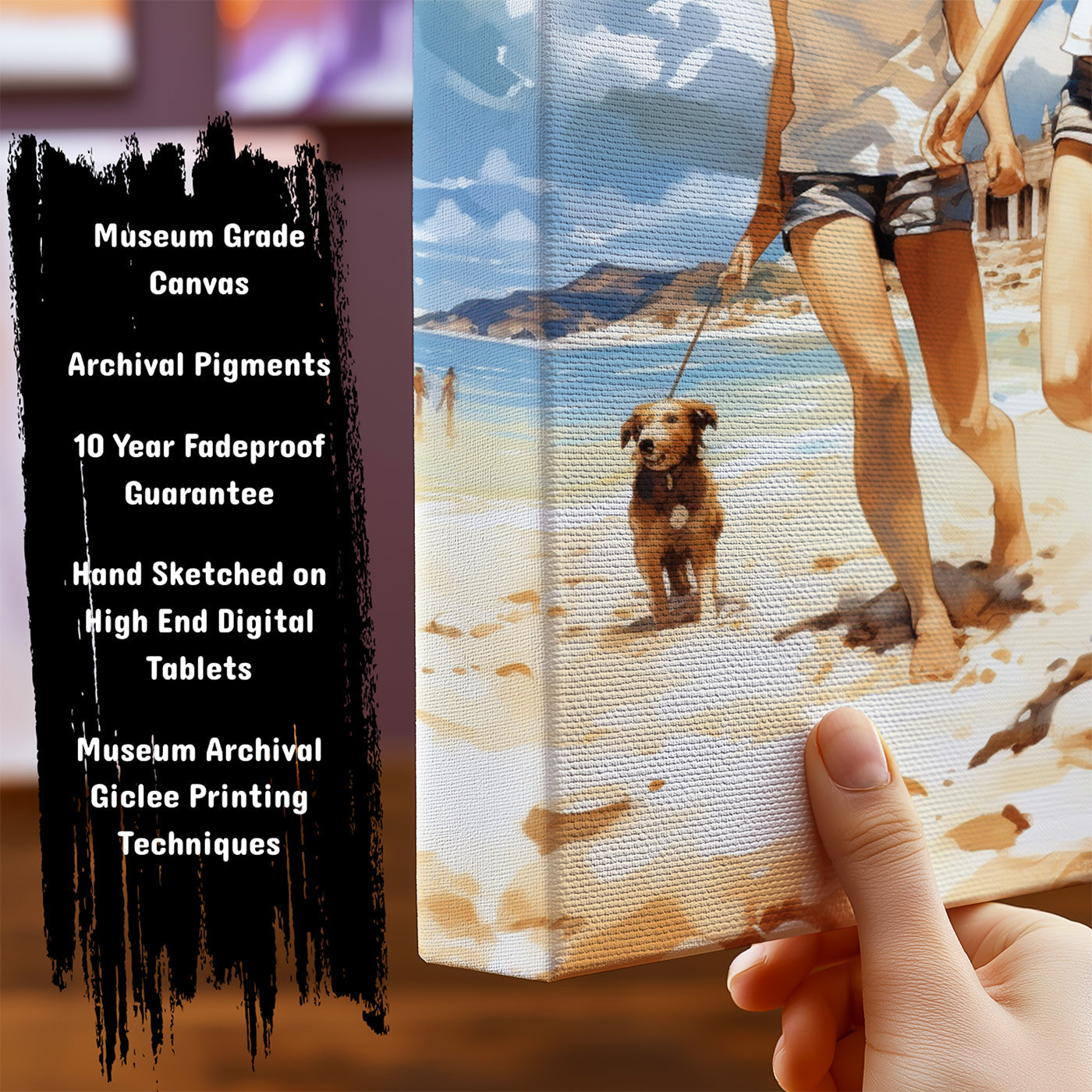 Information about California Canvas Art Print