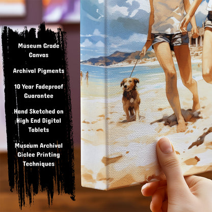 Information about California Canvas Art Print