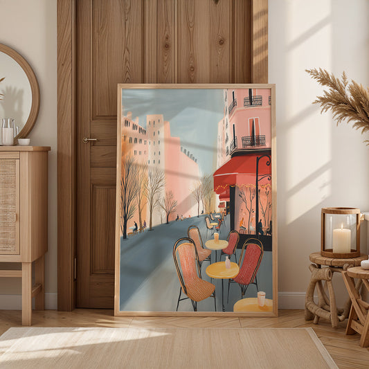 Painting in a Lifestyle Setting