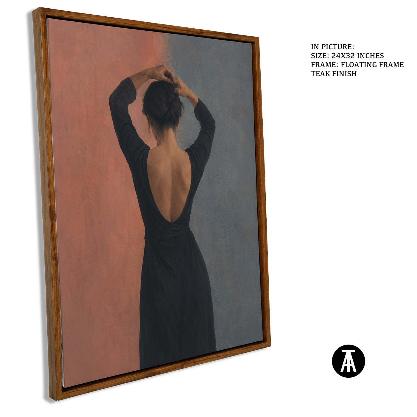 Artwork in Floating Frame