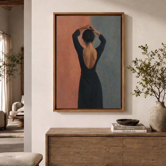 Painting in a Lifestyle Setting