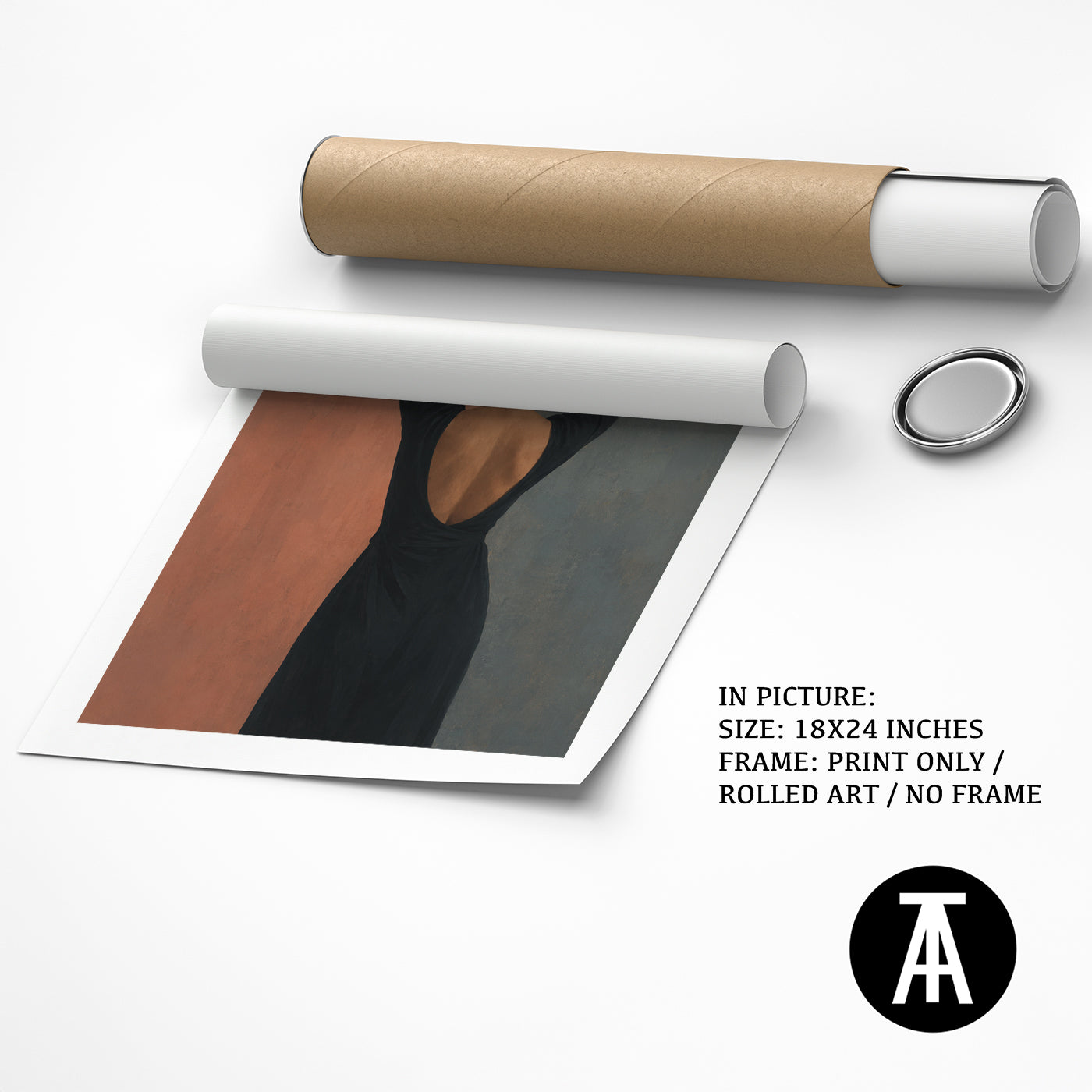 Artwork as Print Only or Rolled Art