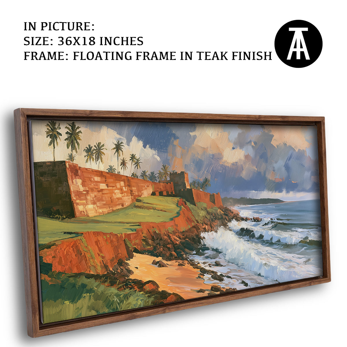 Artwork in Floating Frame
