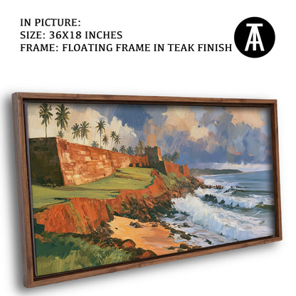 Artwork in Floating Frame