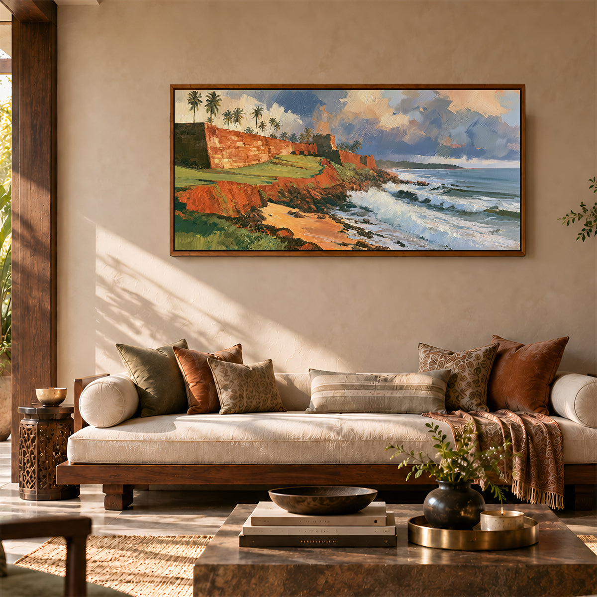 Indian Artwork in a Lifestyle Setting