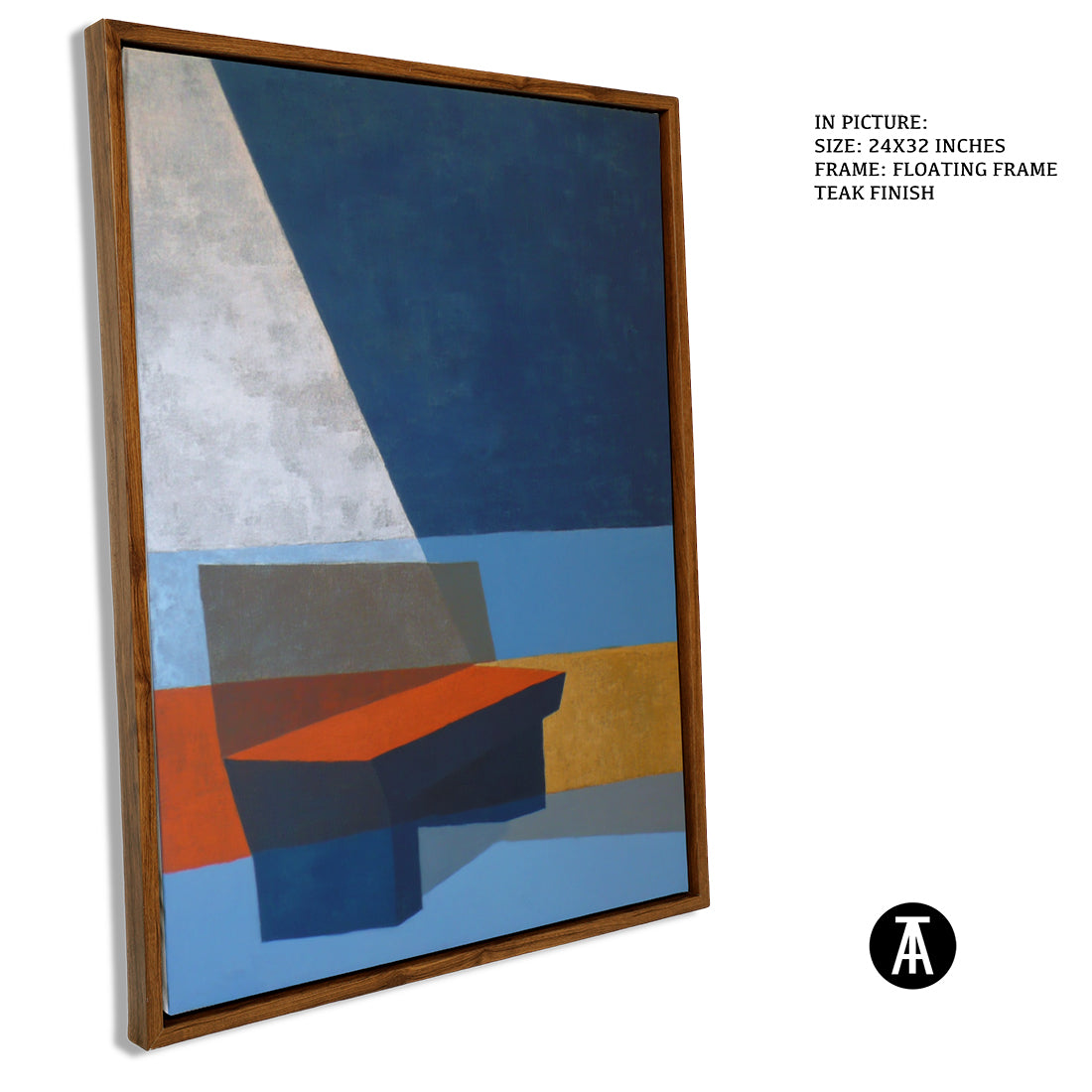 Artwork in Floating Frame