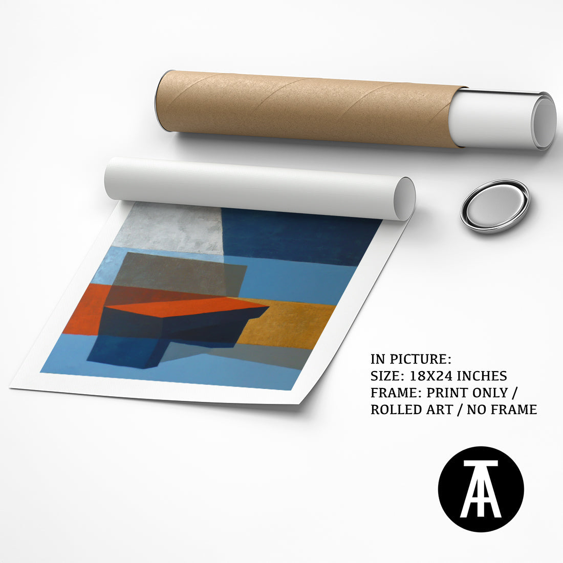 Artwork as Print Only or Rolled Art