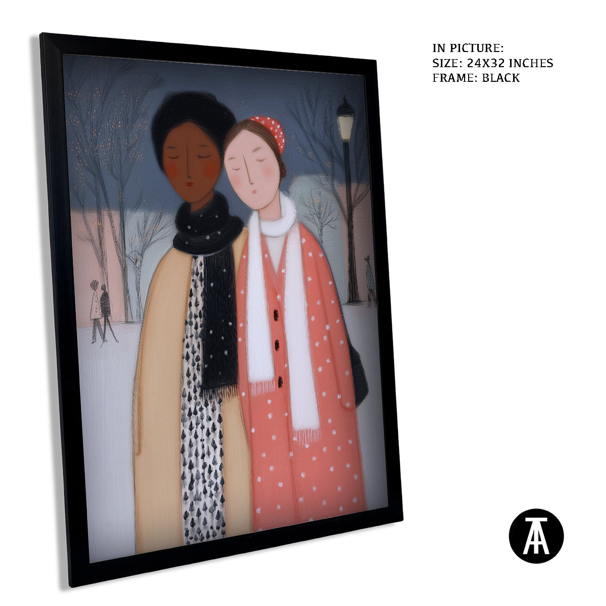 Artwork in Black Frame