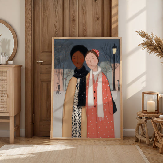 Painting in a Lifestyle Setting