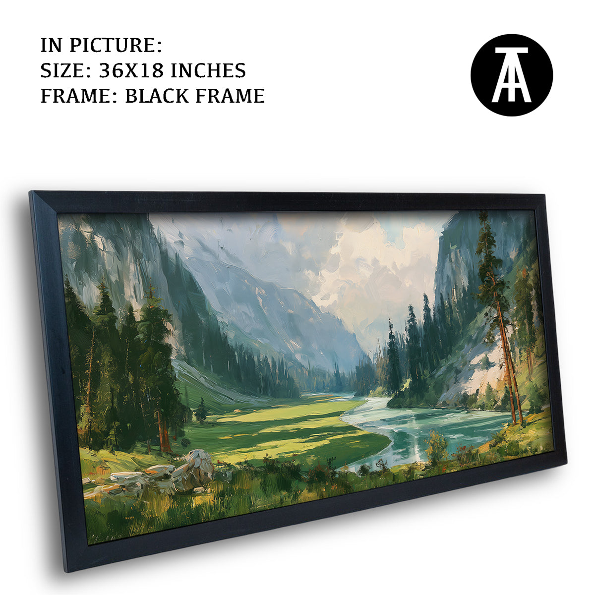 Artwork in Black Frame