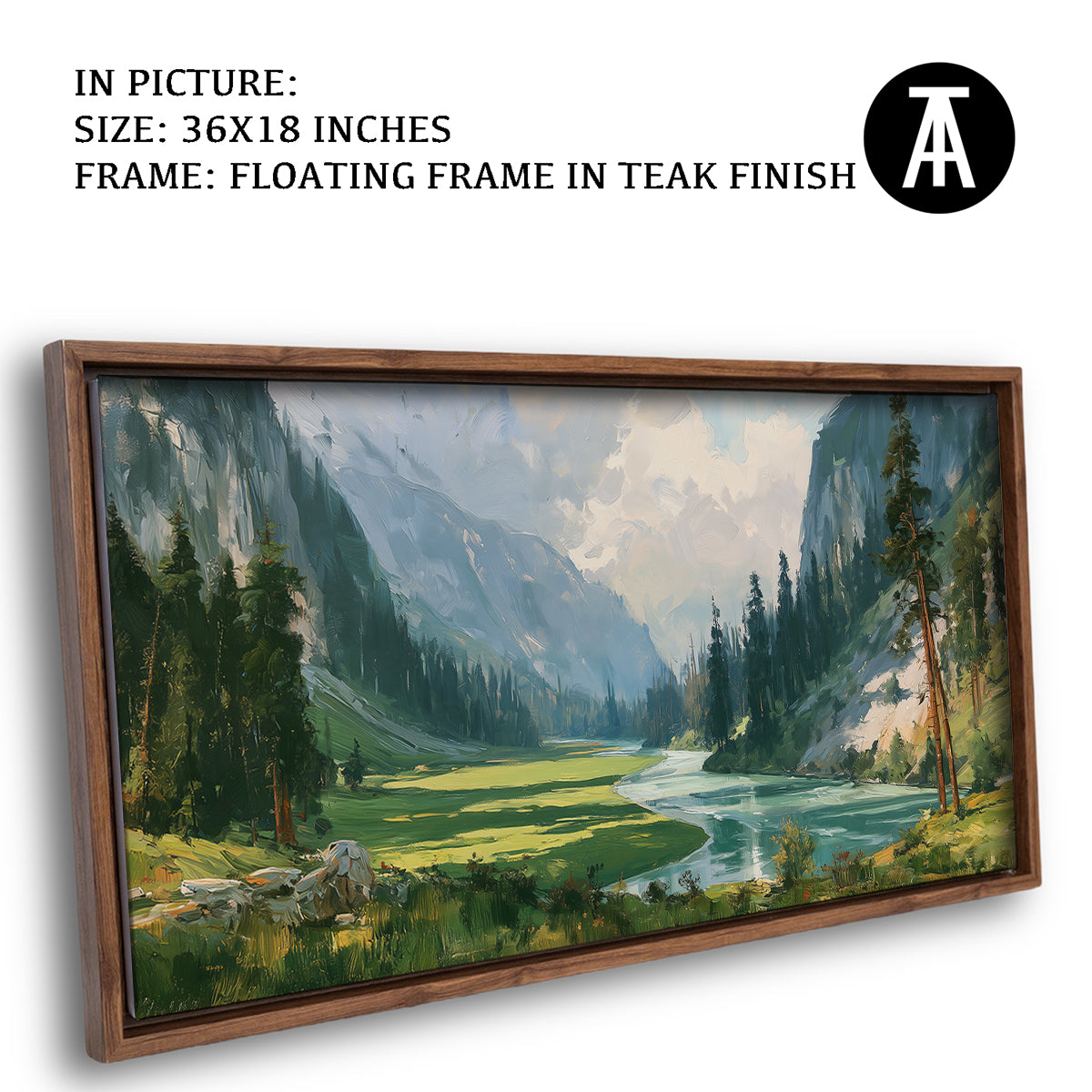 Artwork in Floating Frame