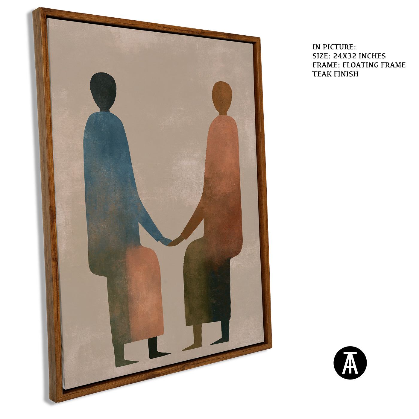 Artwork in Floating Frame