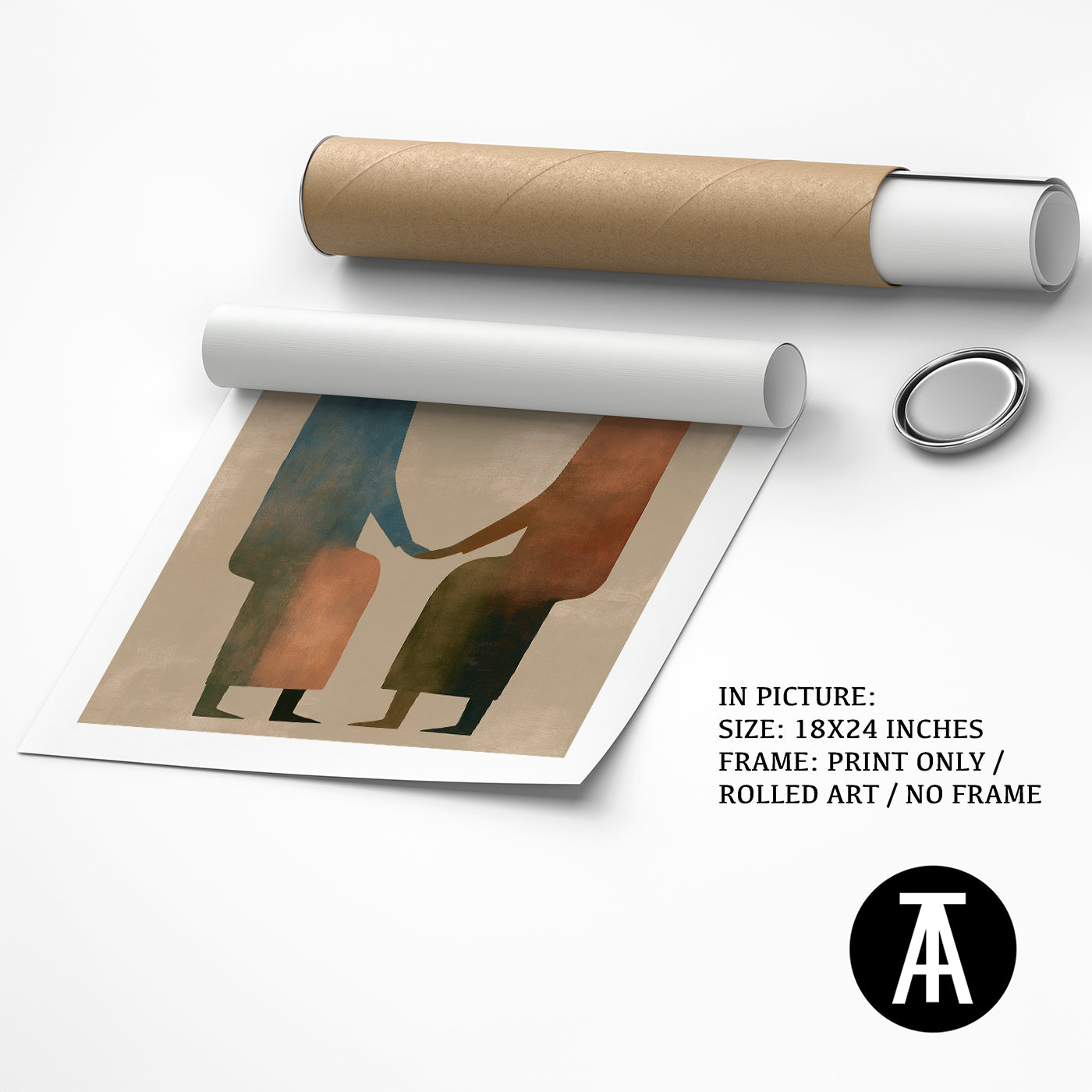 Artwork as Print Only or Rolled Art