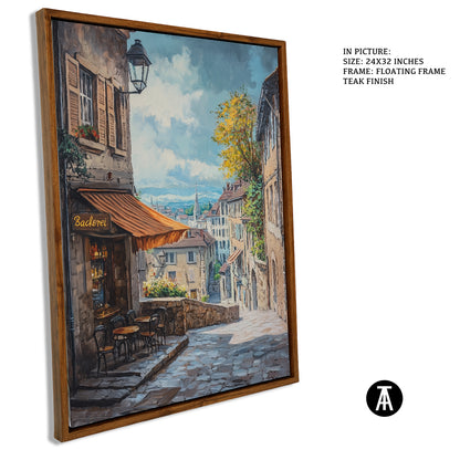 Sample Artwork in Floating Frame
