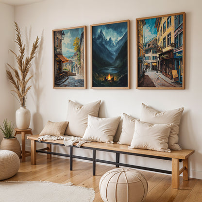 Gallery Wall Painting Set of Three