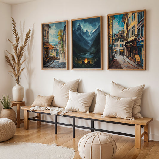 Gallery Wall Painting Set of Three