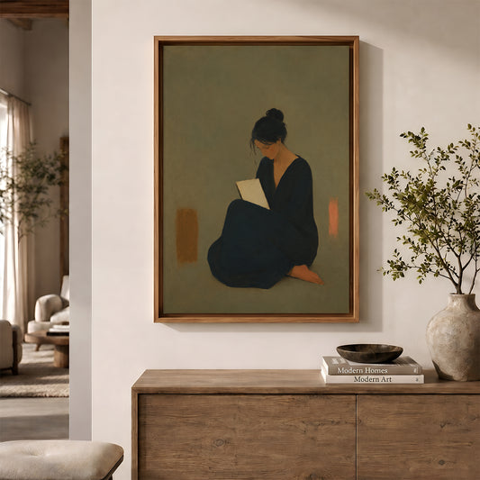 Painting in a Lifestyle Setting