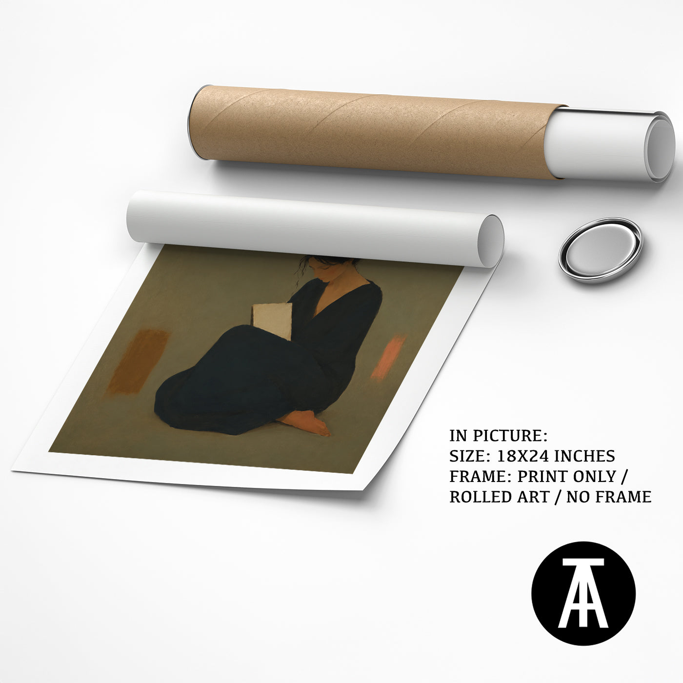 Artwork as Print Only or Rolled Art
