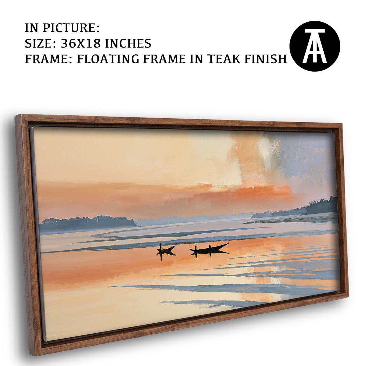 Artwork in Floating Frame