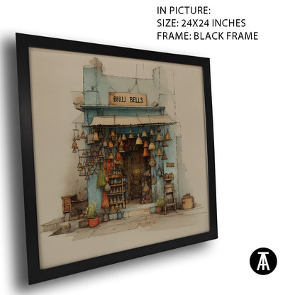 Artwork in Black Frame