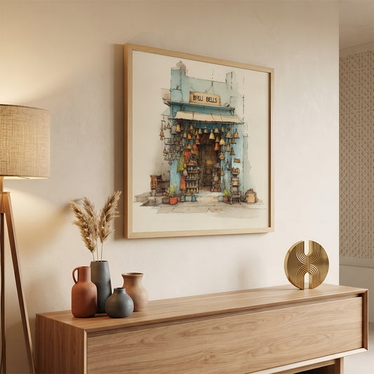 Indian Art in a Lifestyle Setting