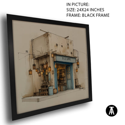 Artwork in Black Frame