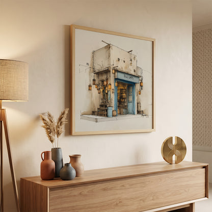 Indian Art in a Lifestyle Setting