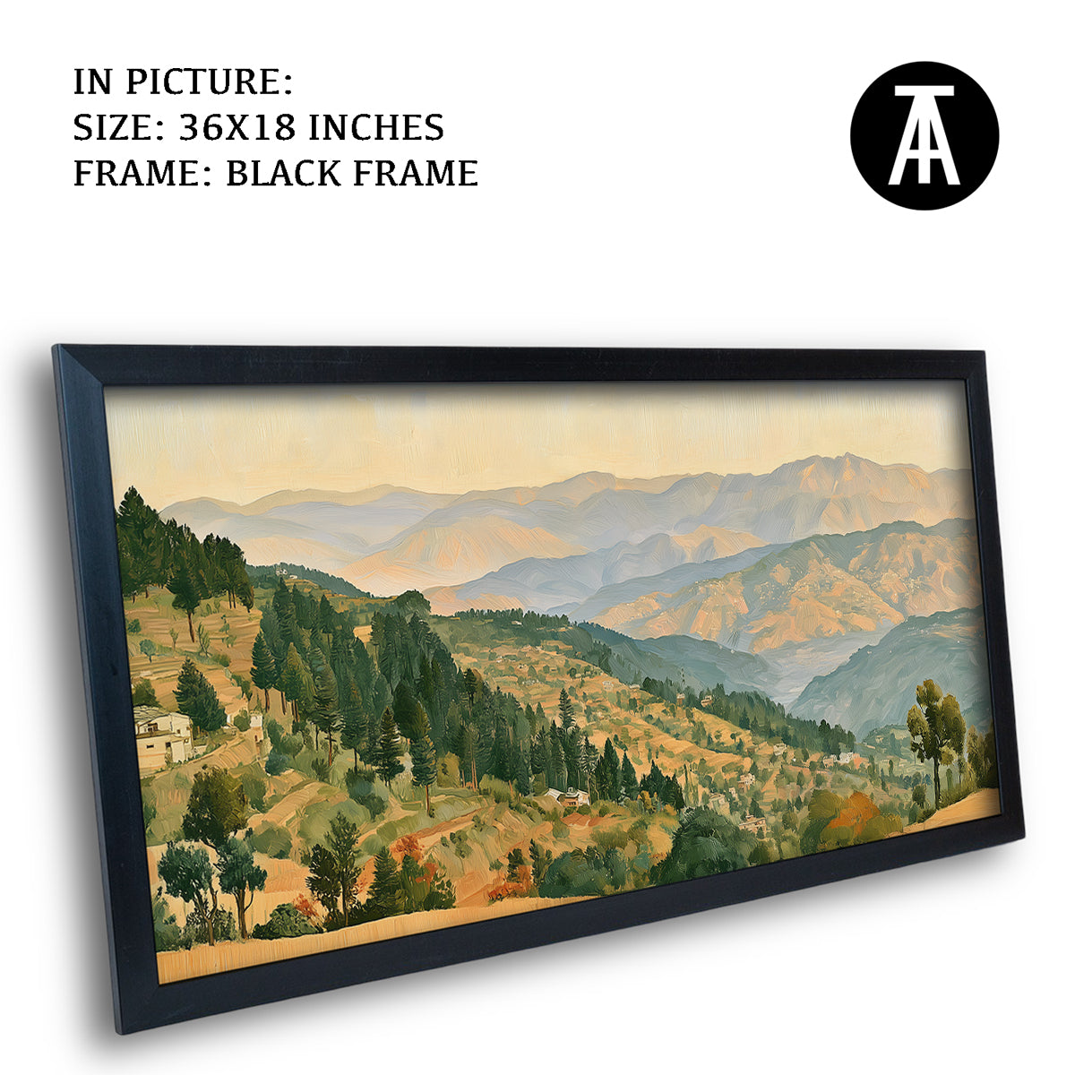 Artwork in Black Frame