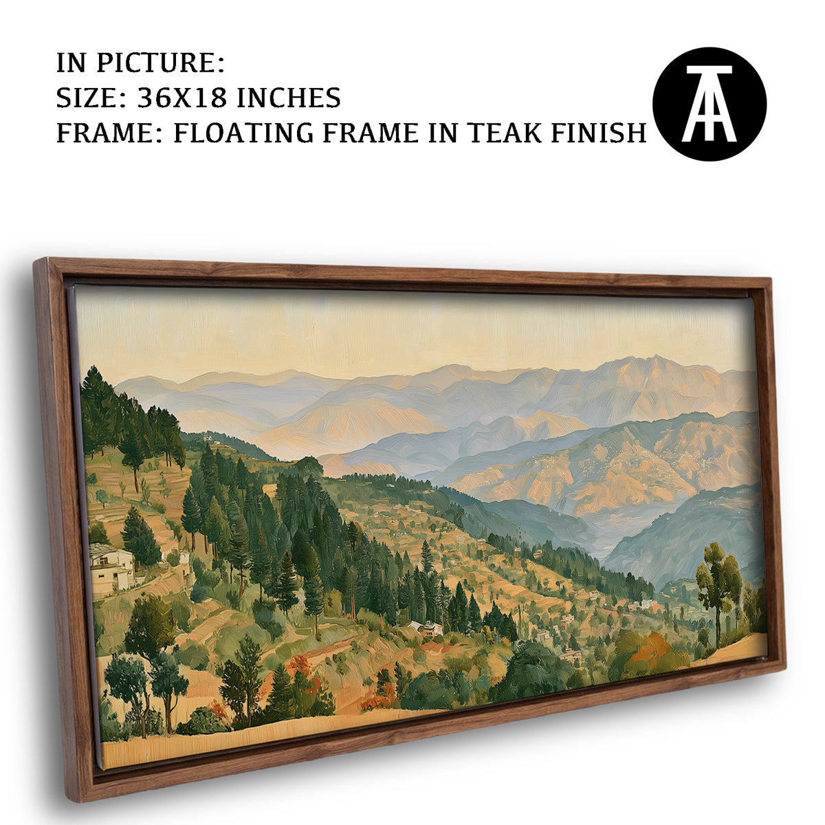 Artwork in Floating Frame