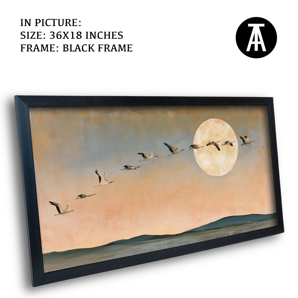 Artwork in Black Frame