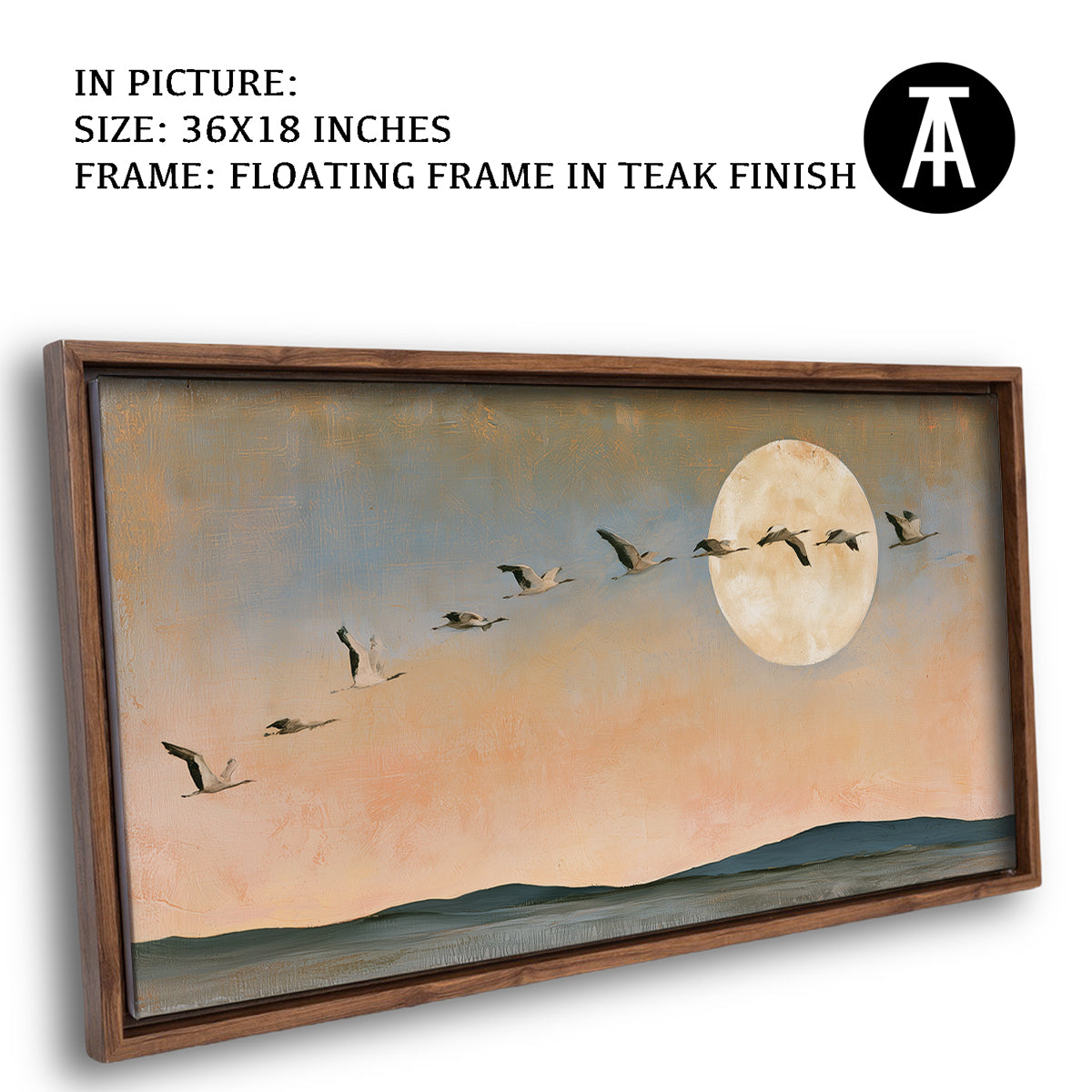 Artwork in Floating Frame