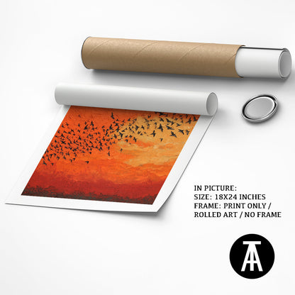 Artwork as Print Only or Rolled Art