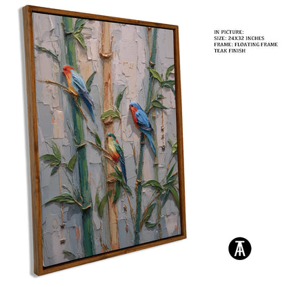 Artwork in Floating Frame