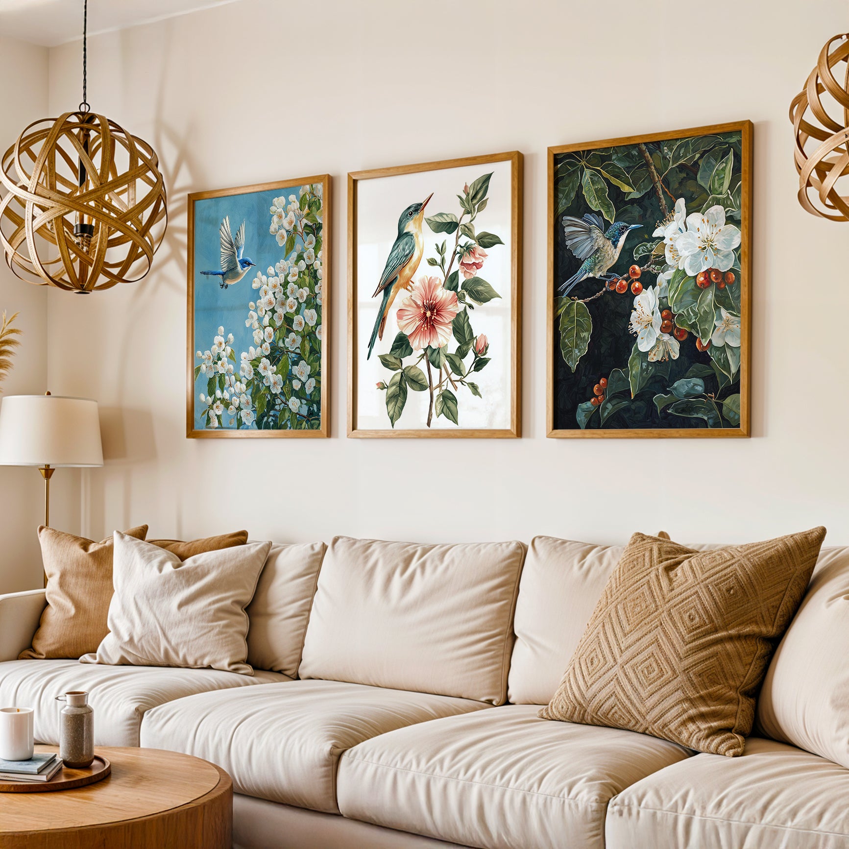 Gallery Wall Set in Lifestyle Setting
