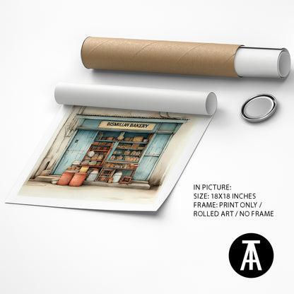 Artwork as Print Only / Rolled Art