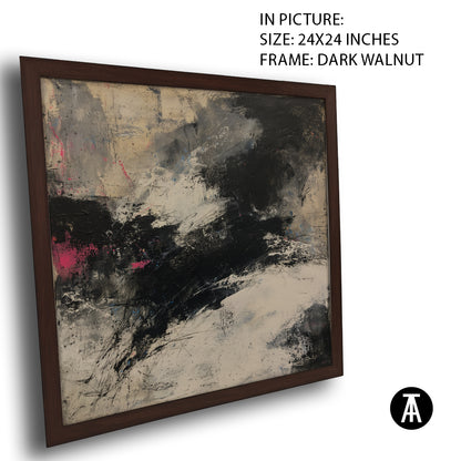 Artwork in Dark Walnut Frame