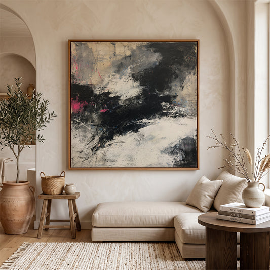 Abstract Art in a Lifestyle Setting