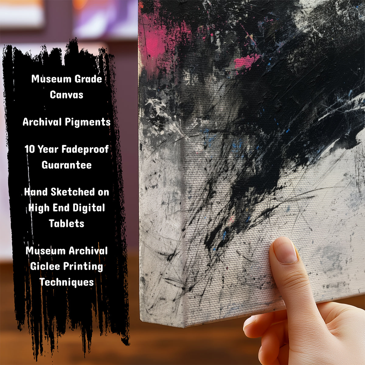 Information about Abstract Art Print