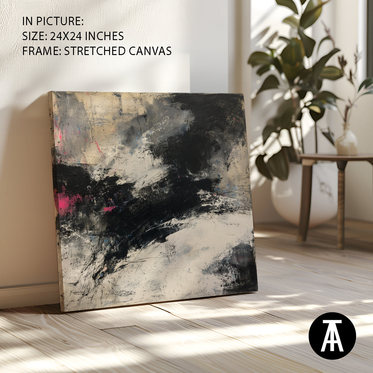Artwork in Stretched Canvas