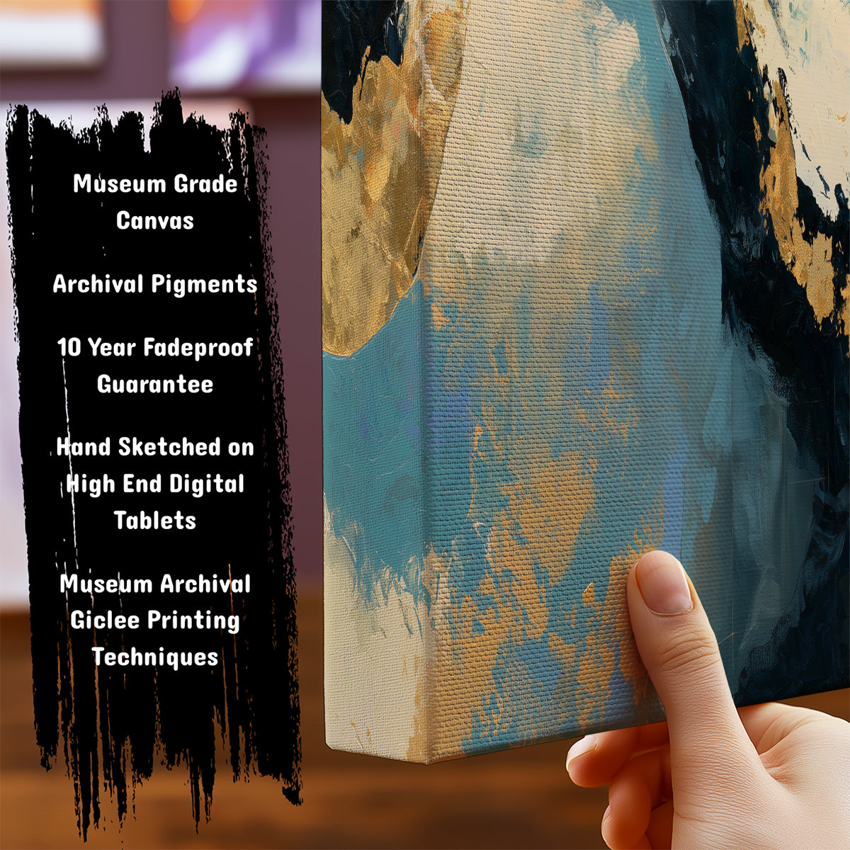 Information about Abstract Art Print