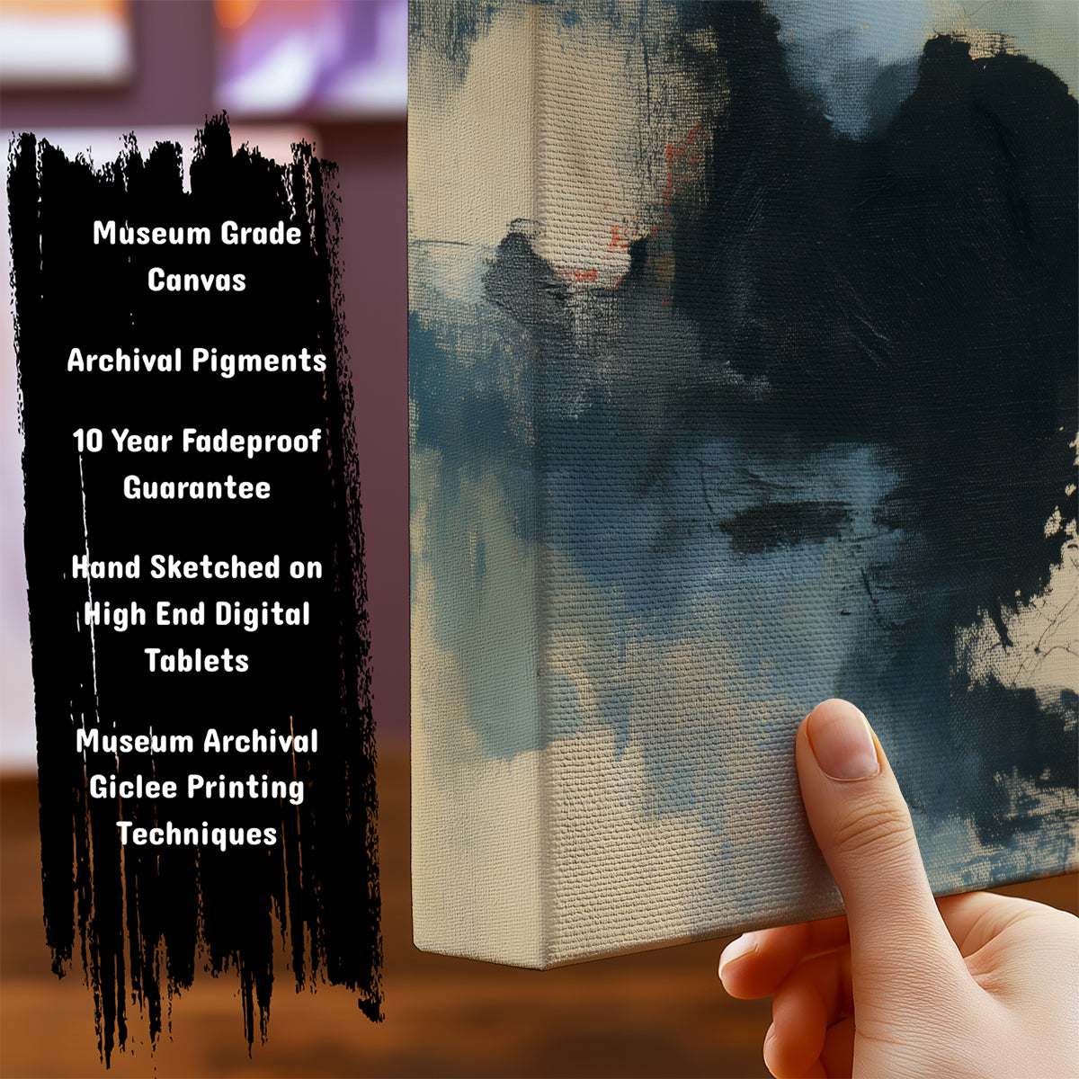 Information about Abstract Art Print