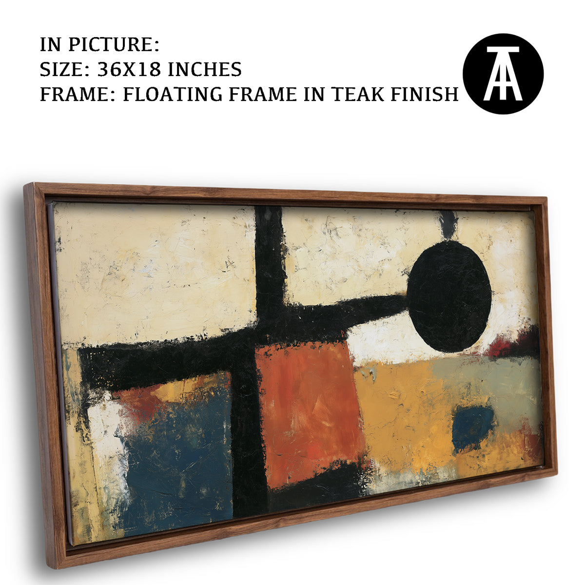 Artwork in Floating Frame