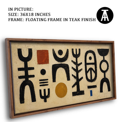 Artwork in Floating Frame