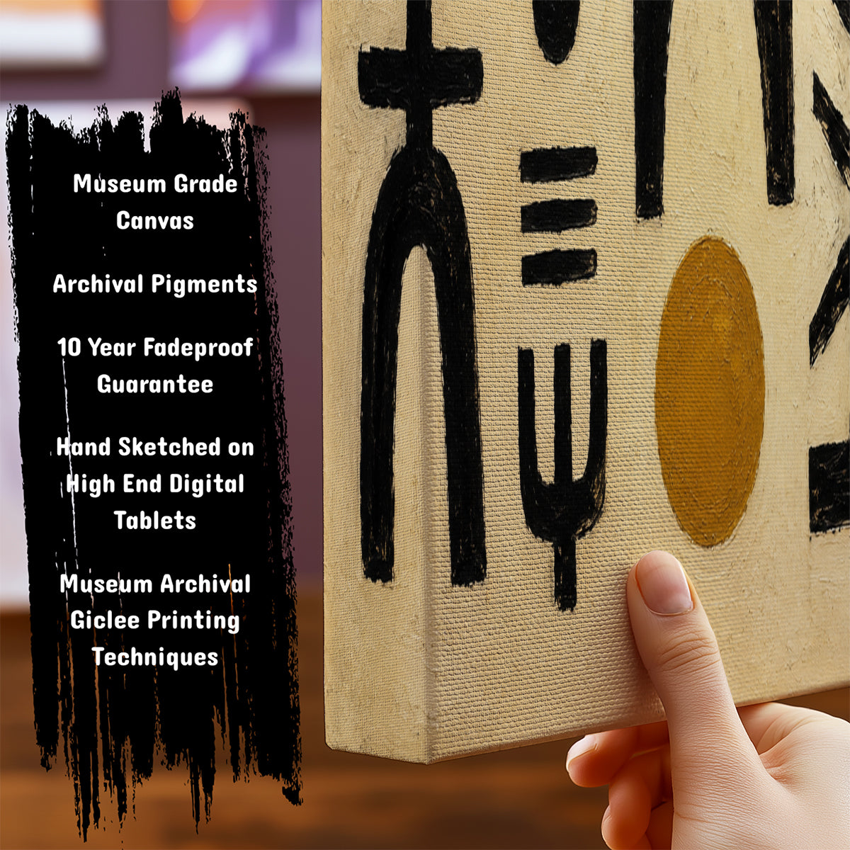 Information about Abstract Art Print